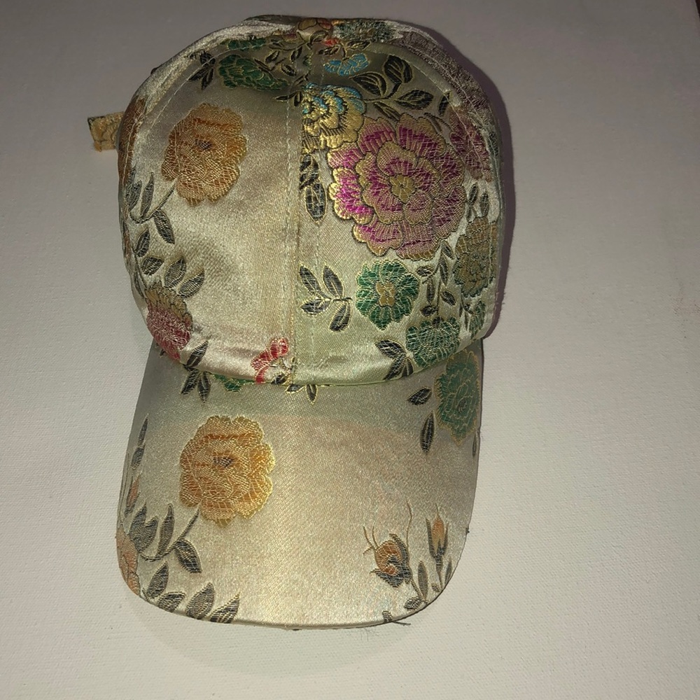 Urban Outfitters Floral Baseball Hat